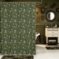 thumbnail image 2 of Manfei Aquatic Bird Pattern Shower Curtain 72Wx78L,Farmhouse Duck Bath Curtain, 2 of 5