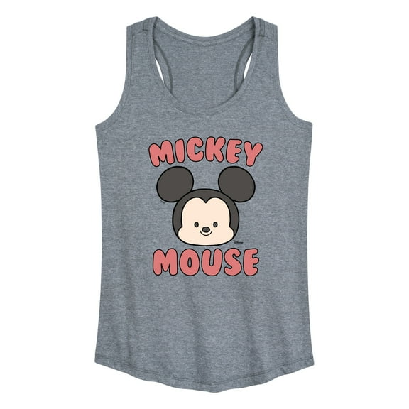 Disney - Mickey Mouse Head - Women's Racerback Tank Top
