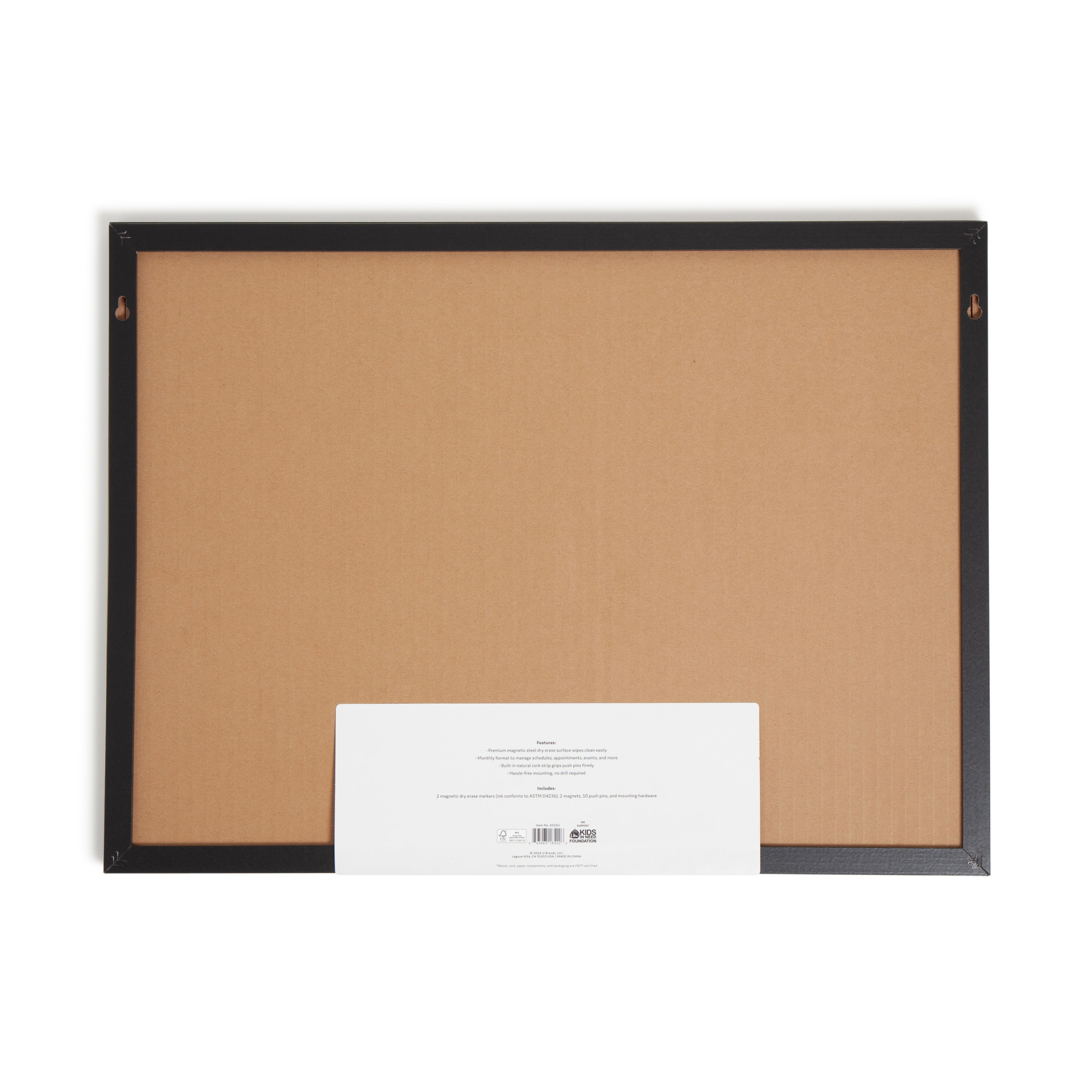 U Brands Magnetic Dry Erase Calendar Board, 23x17" photo 8