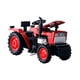 thumbnail image 2 of Modelo de tractor a escala 1/32, juguete de vehículo agrícola, juego de juguetes educativos clásicos. Rojo, 2 of 9