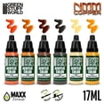 thumbnail image 2 of Green Stuff World Acrylic Paint Set, NMM Copper, 6x17ml Bottles for Fantasy & Steampunk Modeling, 2 of 3