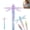 Purple, variant on Gleaming Wings Dragonfly Pen with Moving Wings, Cute Adult Novelty Click Pen, Translucent Barrel Ballpoint for Journaling, Office & Desk (Teal)
