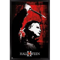 Halloween II - Red Wall Poster, 14.725" x 22.375" Framed