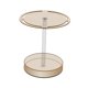 thumbnail image 3 of Soporte de exhibición Yuyangstore para gafas acrílico giratorio 360 grados transparente marrón claro, 3 of 8