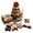 C, variant on Charming DIY Quilted Christmas Tree Kit Fabric Patchwork Sewing Set Handmade Holiday Tabletop Decor Layered Ornament Craft Gift