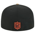 thumbnail image 4 of Men's New Era Black Cincinnati Bengals Active Two-Tone Camo 59FIFTY Fitted Hat, 4 of 6
