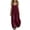 04# Wine, variant on Linen Pants for Women Summer Casual Sleeveless Crew Neck Solid Color Stretchable Wrinkle-Resistant Ventilated Wide-Leg Full Length Drop Waist Mid Rise Beach Work Trousers S-2XL