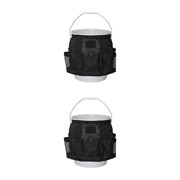 Greeniant Cubo plegable de 5 galones Suministros de de autos convenientes y multifuncionales Tipo de gran capacidad 1 Tipo 1 2Conjunto