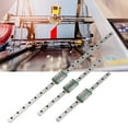 thumbnail image 2 of MGN12 - 3.94in/7.87in/11.81in Linear Rail Guide with MGN12H Stainless Steel Carriage Block Miniature Strong Bearing Bearing Steel High Hardness Linear Slide Rail for 3D Printer, 2 of 8