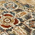 thumbnail image 4 of Luxee Designs Allure 5x8 Area Rug, Low Pile Medallion Rugs for Living Room, Bedroom, Kitchen, High Traffic - Gold, 4 of 10