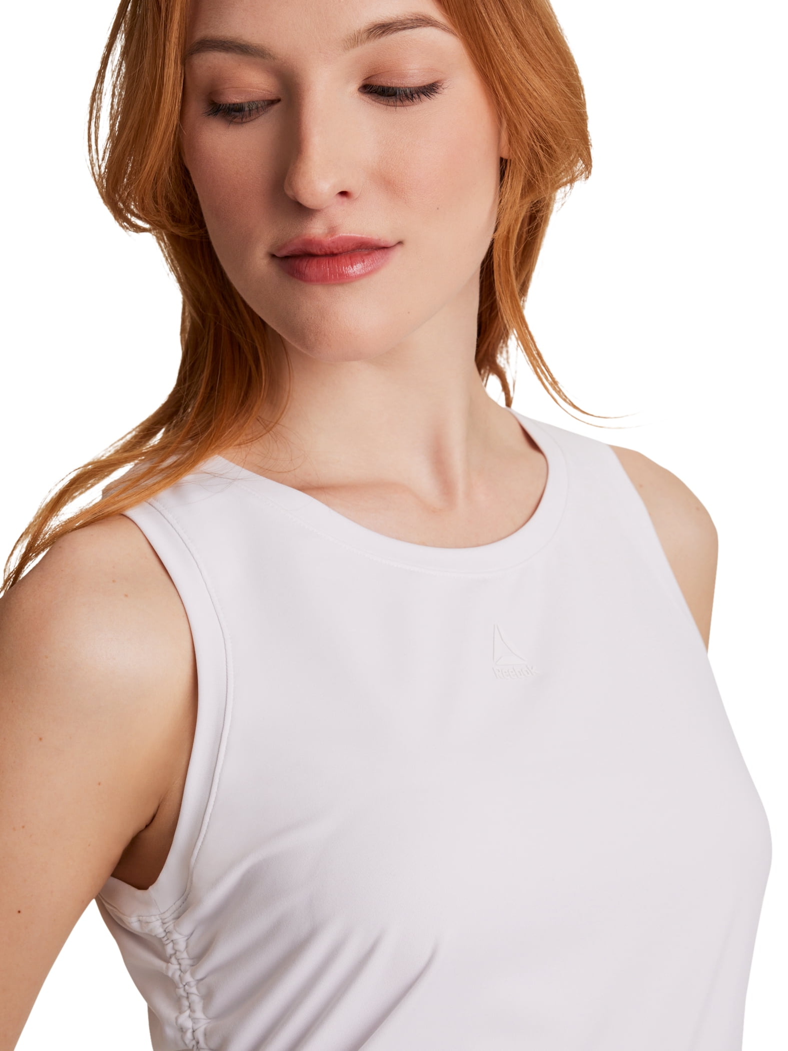Reebok Women's Swift Ruched Tank Top, Sizes XS-XXXL