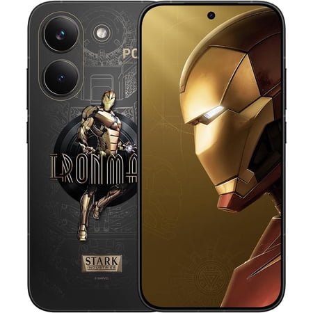 XIAOMI Poco X8 PRO 5G Ai Compatible with Tmobile Mint Tello & Global 512GB + 12GB 6.59" 50MP Gamers Phone NFC Dual sim Unlocked Model 2511FPC34G Liberado Iron Man Edition No Charger