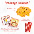 thumbnail image 2 of Tarjetas de San Valentín MOREDOTS, paquete de 24 mini cajas de pizza, 2 of 6