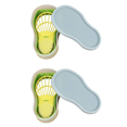 thumbnail image 1 of 2X Juego de Rebanadora de Aguacate 5 en 1 Cortador de Frutas Pelador Removedor de Núcleo Conjunto de Herramientas Multifuncionales, 1 of 5