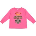 thumbnail image 3 of Inktastic Catahoula Leopard Dog Boys or Girls Long Sleeve Toddler T-Shirt, 3 of 5