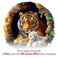 thumbnail image 2 of Puzles de madera Purdicra Tiger Family, 200 unidades, para adultos, 2 of 7