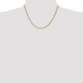 thumbnail image 2 of 14k 2.25mm D/C Rope with Lobster Clasp Chain in 14k Yellow Gold, 2 of 3
