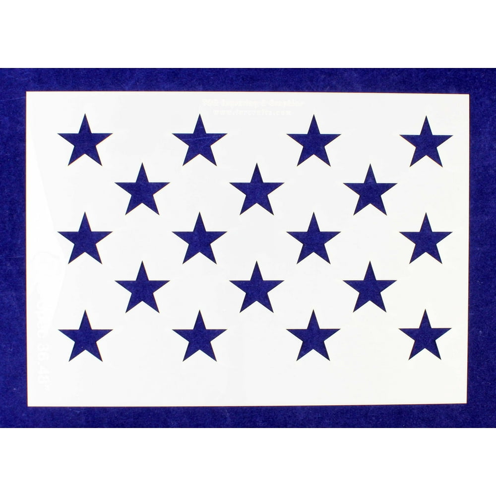American Flag 50 Stars Template Printable american-flag-50-stars-template-printable