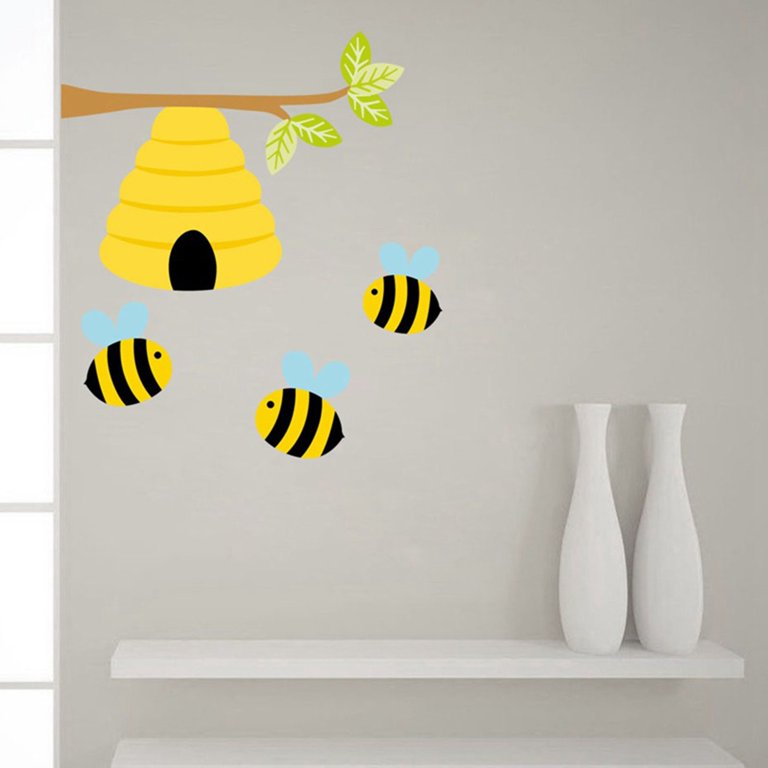 Kids Love Bee Wall Sticker - TenStickers