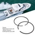 thumbnail image 4 of Marine Piston Rings, Outboard Piston Rings 394930 Easy Install  Wear Resistant 2pcs Direct Replace  for 85 To 300  Engine, 4 of 7