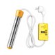 thumbnail image 1 of Calentador de inmersión para bañera Calentador de inmersión eléctrico de 3000w Calentador de inmersión para viajes, Calentador de inmersión de acero inoxidable, Calentador de agua eléctrico Calentador de inmersión para piscina (sincronización inteligente, amarillo) oso de fresa Electrónica, 1 of 4