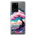 thumbnail image 1 of MUNDAZE Samsung Galaxy S20 Ultra Shockproof Clear Hybrid Protective Phone Case Kawaii Manga Pink Cherry Blossom Japanese Sky Floral Ocean Cover, 1 of 5