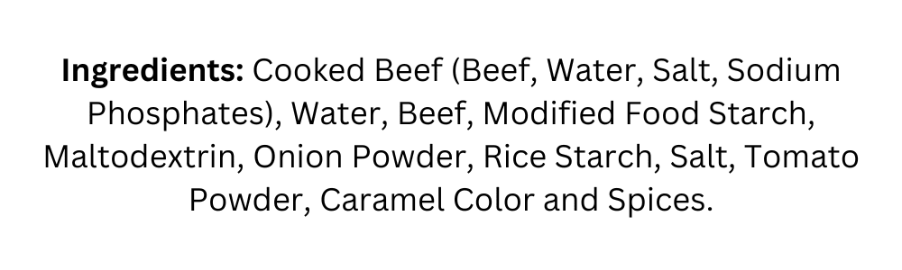 (4 pack) Hereford Roast Beef, with Gravy, 12 oz Can