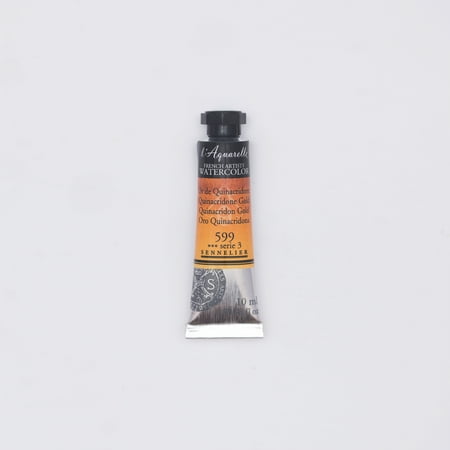 UPC: 3046450115212 | Sennelier French Artists Watercolor 10ml Tube Quinacridone Gold S3