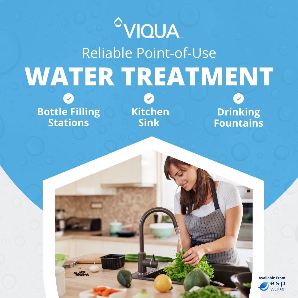 VIQUA VT1 UV Home Water Treatment Under Sink 1 GPM Drinking Water System