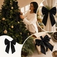 thumbnail image 3 of 10 Pack Satin Ribbon Bows, Large Pre Tied Craft Bows, 8 Inch Fabric Embellishments for Gift Wrap Wreaths Chairs Parties and DIY Decor, Coordinated Decorative Bow Set, 3 of 7