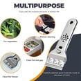 thumbnail image 4 of Bxaolu Grill Scraper Heavy Duty Griddle Scraper Set with 5 Replacement Blades Flat Top Grill Accessories Griddle Cleaning Kit,for Kitchen Outdoor Grill Cleaning, Silver, 4 of 9