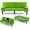 Green + PVC + 2 Seat, variant on VEPXXP 67" Futon Sofa Bed, PVC Faux Leather, Modern, Fold-Down Cup Holders, Convertible Foldable Sleeper Couch for Living Room Apartment Small Space, White