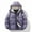 Purple, variant on Xzbqbs Jackets for Men Zip Up Winter Padded Warm Hoodie Coat Casual Thickened Insulated Quilted Ski Outwear Down Jackets with Hood