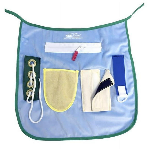 Activity Apron with Extra Hook & Loop Pocket - Small & Medium