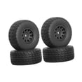 thumbnail image 3 of Ruedas y Neumáticos de Coche RC 4 Piezas Perfecl Negro, 3 of 8