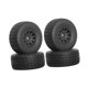 thumbnail image 3 of 4 ruedas y neumáticos para coche RC, repuestos, accesorios de bricolaje Negro, 3 of 9