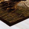thumbnail image 5 of Allstar African Contours Collection Dogs Area Rug (5' 2" x 7' 1"), 5 of 7