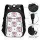 thumbnail image 3 of Balery Cartoon Poodle Dog Mochila con carga USB para hombre y mujer - Mochila impermeable y antirrobo para laptop con puerto USB para viajes, trabajo, 3 of 7