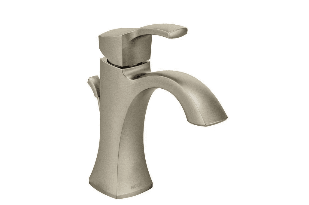 Moen Voss Brushed Nickel One-Handle Bathroom Faucet
