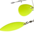 thumbnail image 3 of Paquete de 5 señuelos de pesca, accesorios de pesca con anzuelos, accesorios de pesca, pesca en embalse ligero, lentejuelas giratorias de 360 grados Gotas de hojas S, 3 of 8