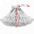 thumbnail image 3 of Fesfesfes Skirts for Women Petticoat Underskirt Swing Tutu Princess Skirt Hippy Cosplay Cute New, 3 of 4