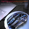 thumbnail image 4 of Wireless Mouse 6 Buttons 2 4GHz 1200 1600 2400 3200DPI Mice White, 4 of 5
