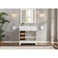 thumbnail image 2 of Legion Furniture WS2516-36-W 36 in. White Finish Solid Wood Sink Vanity, 1 in. Artificial Stone Top, 2 of 10