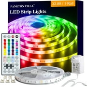 LED Lights for Bedroom, LED Strip Light 32.8ft RGB 5050 LED Lights for Bedroom, Room, Kitchen, Home Decor DIY Color LED Light Strip Kit with Remote