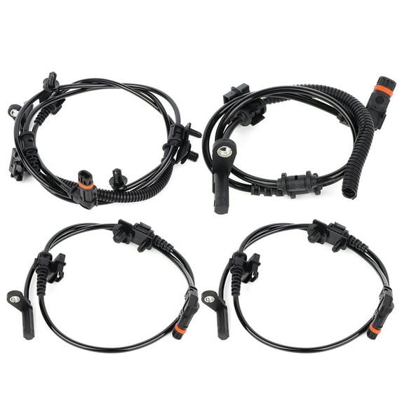 ECCPP ABS Sensor ABS Wheel Speed Sensor Front Rear Left Right fit 2005 06 07 08 09 10 for Chrysler 300, 2008 09 10 for Dodge Challenger, 2006 07 08 09 10 for Dodge Charger Set of 4 # ALS1931