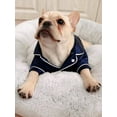 thumbnail image 2 of Dog Pajamas Clothes Silk Soft Shirts Loungewear Puppy Pjs for Small Yorkie Bulldog Cats, 2 of 5