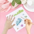thumbnail image 4 of Christmas House Tree Scenery Clear Rubber Stamps Vintage Village Background Transparent Silicone Seals Stamp for Xmas Journaling Card Making Friends DIY Scrapbooking Photo Frame Album Decor, 4 of 9