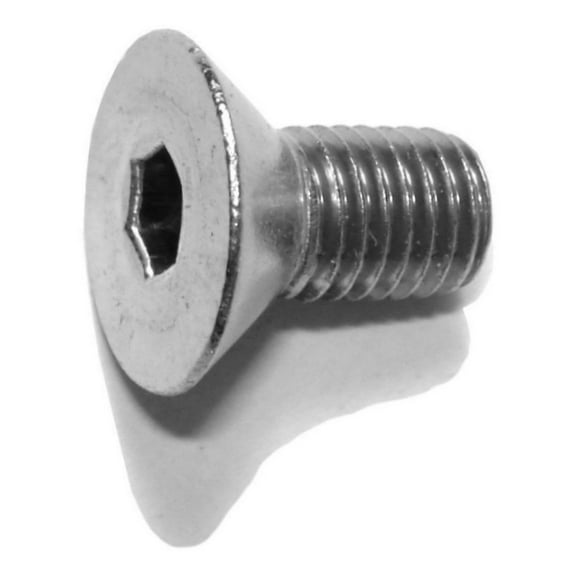 1/4"-28 x 1/2" 18-8 Stainless Flat Head Socket Cap Screws (10 pcs.)
