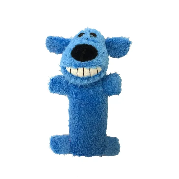 6" Loofa The Original Interactive Plush Dog Toy - Blue