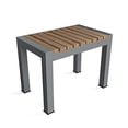 thumbnail image 1 of Anderson Teck BH-2415 Seville Banc d'Extérieur 1 Place, Gris, 1 of 1